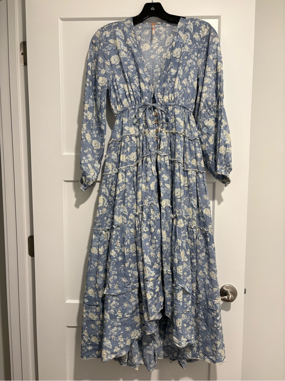 Free People Pappiet Midi Dress XS Bohemian Festival Whimsical Fairy